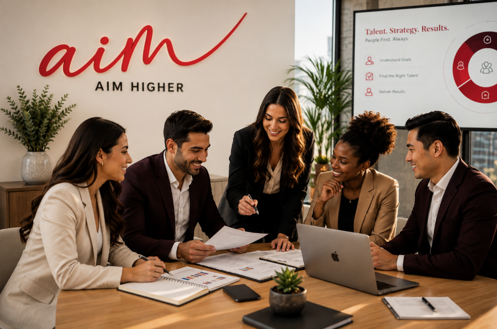 The AIM team at work